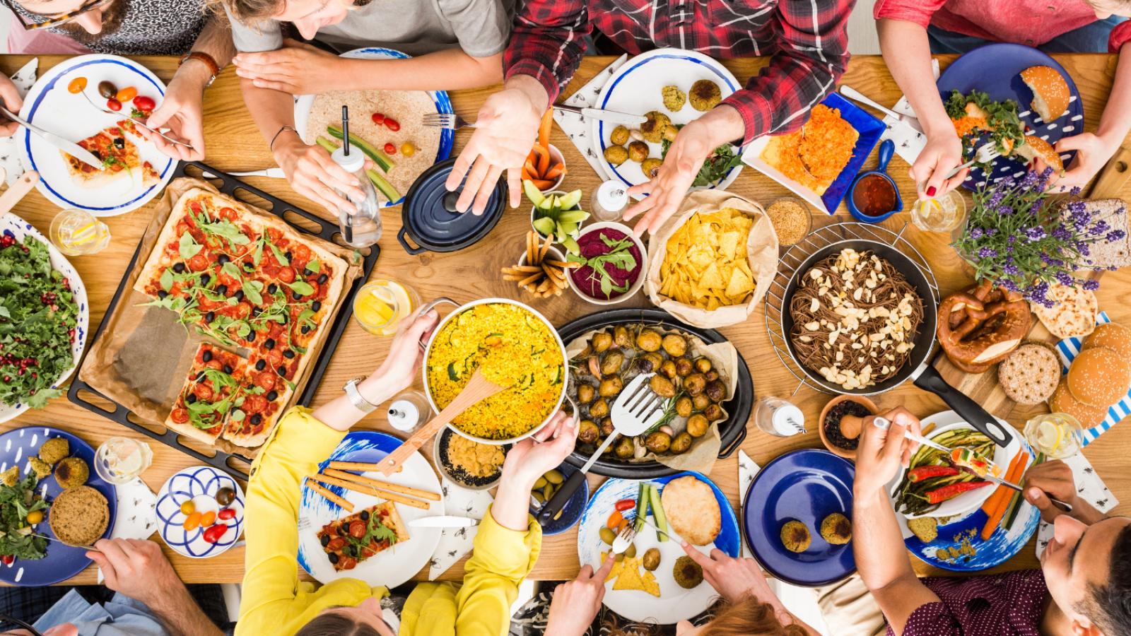 Cookbook table image