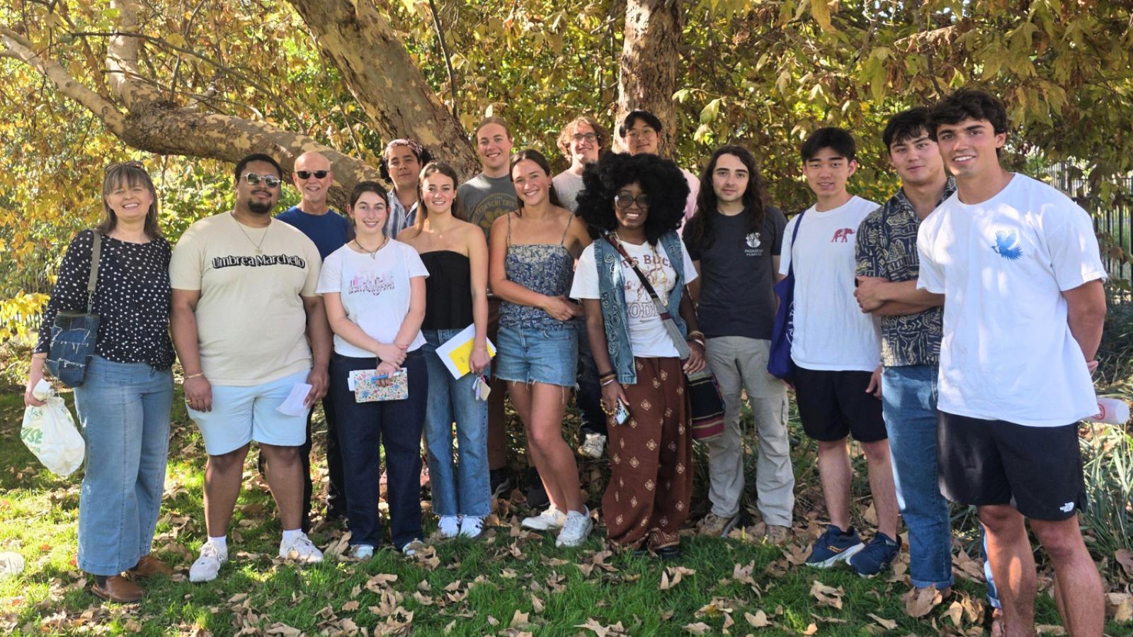 Students from Water in the West class