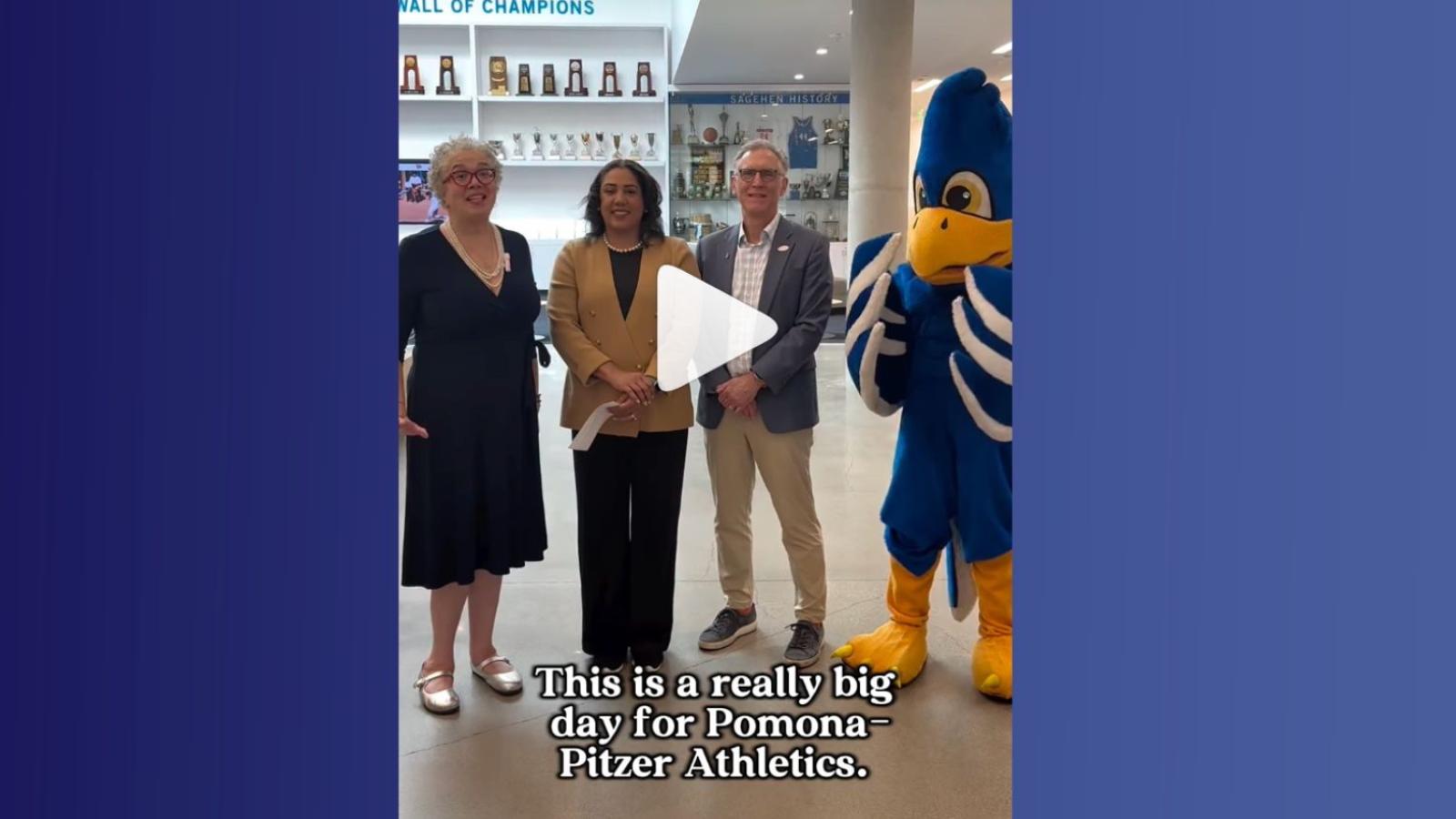 Four people in the gym