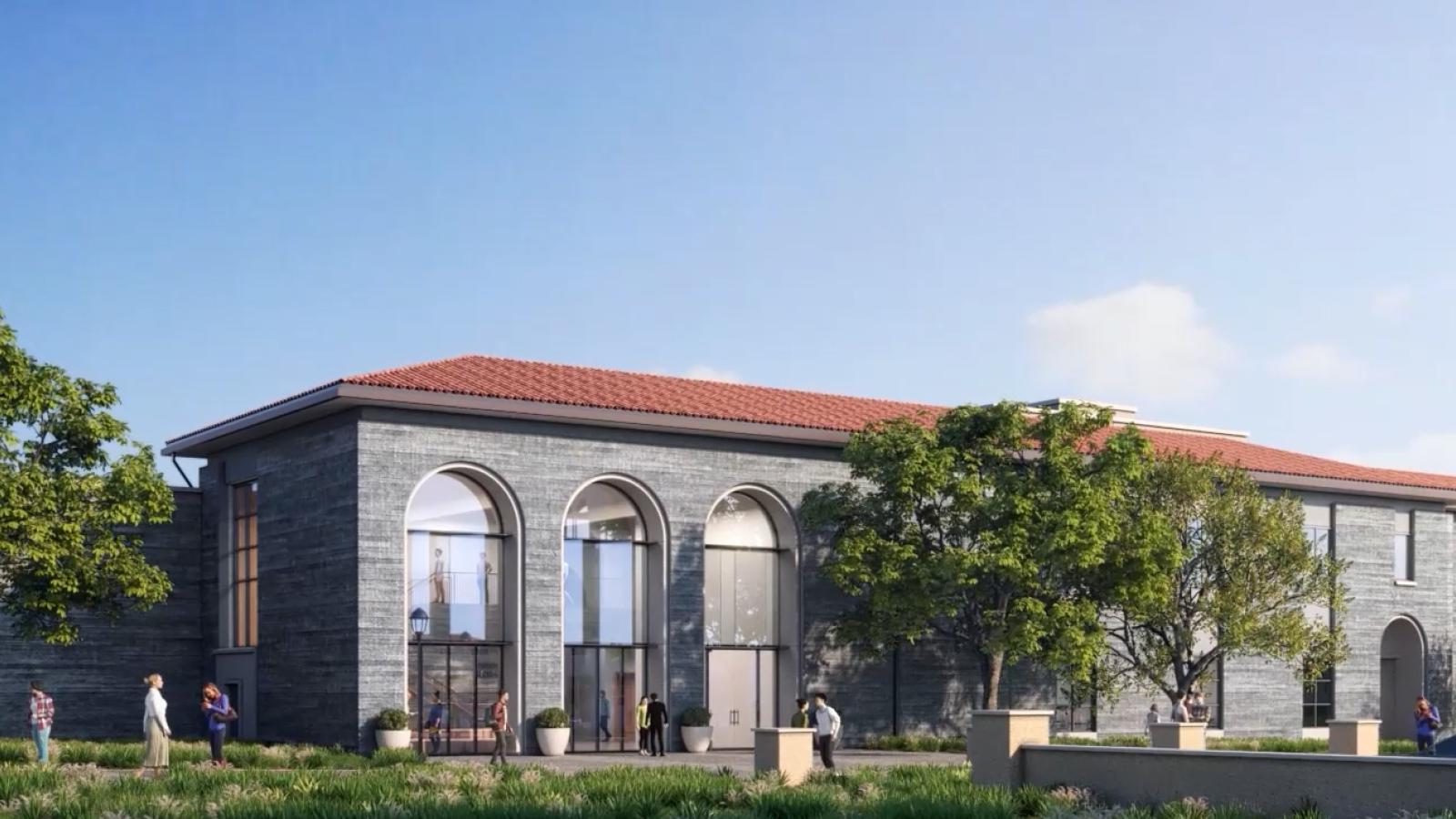 Center for Global Engagement render looking north east