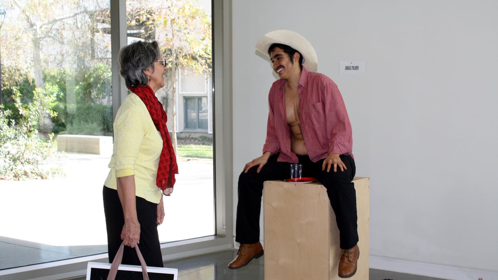 Jorge Pelayo Performance by Estela Sanchez