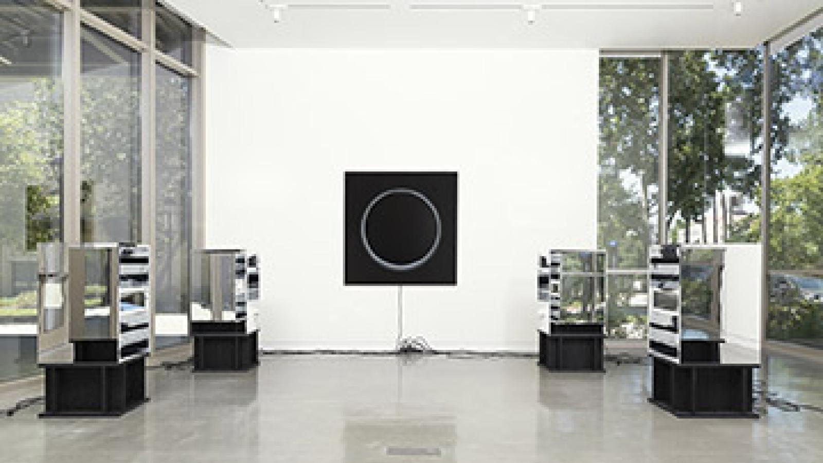 Gary Murphy, E-clipsed, sound sculpture installation, photo by Ian Byers-Gamber