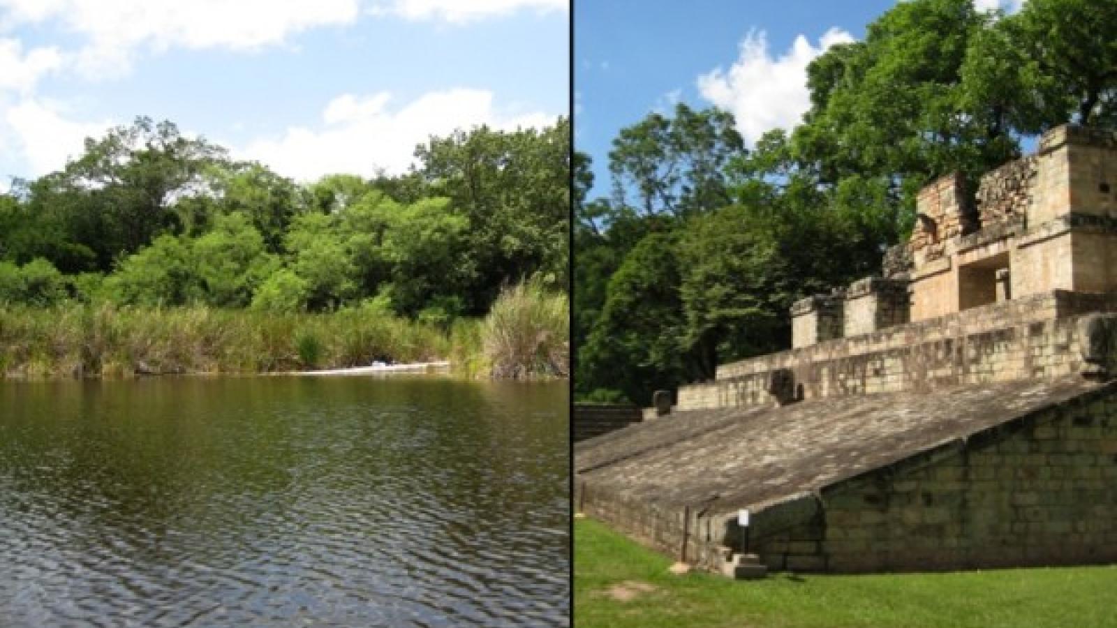 Mayan structures in Mexico