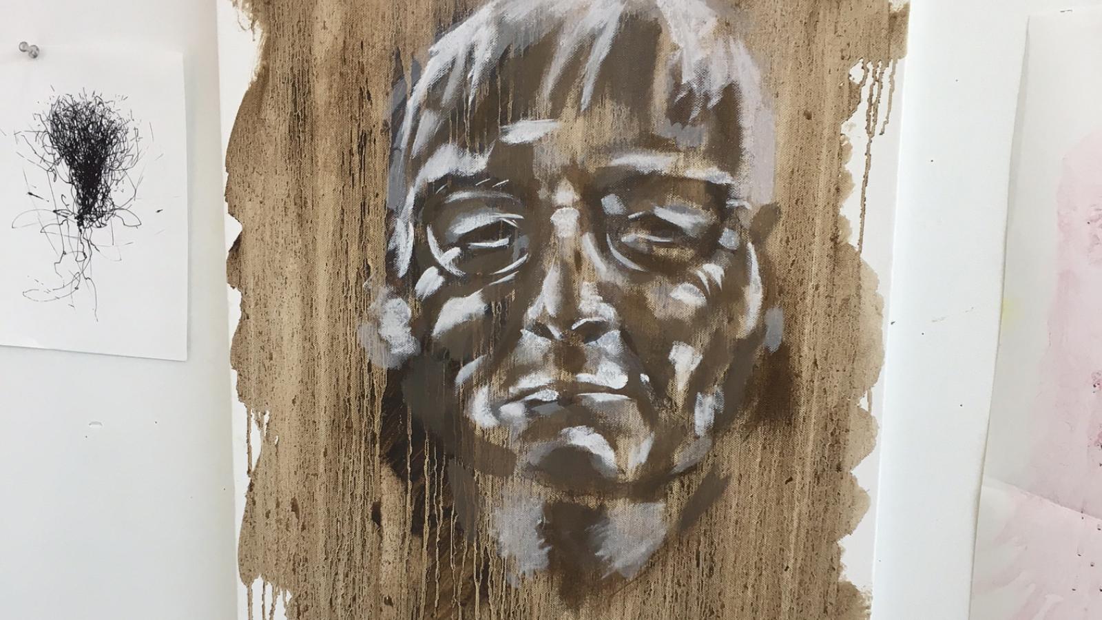 Experimental paintings by Sarit Snyder