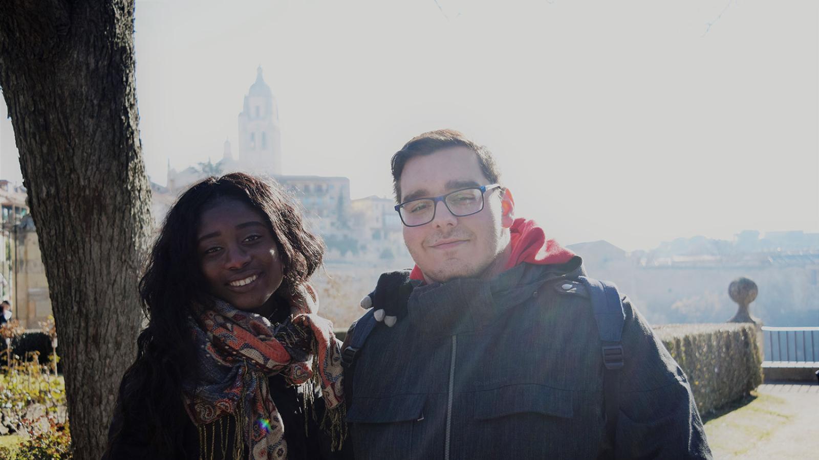 Maabena Jessica Debrah at the University of Salamanca