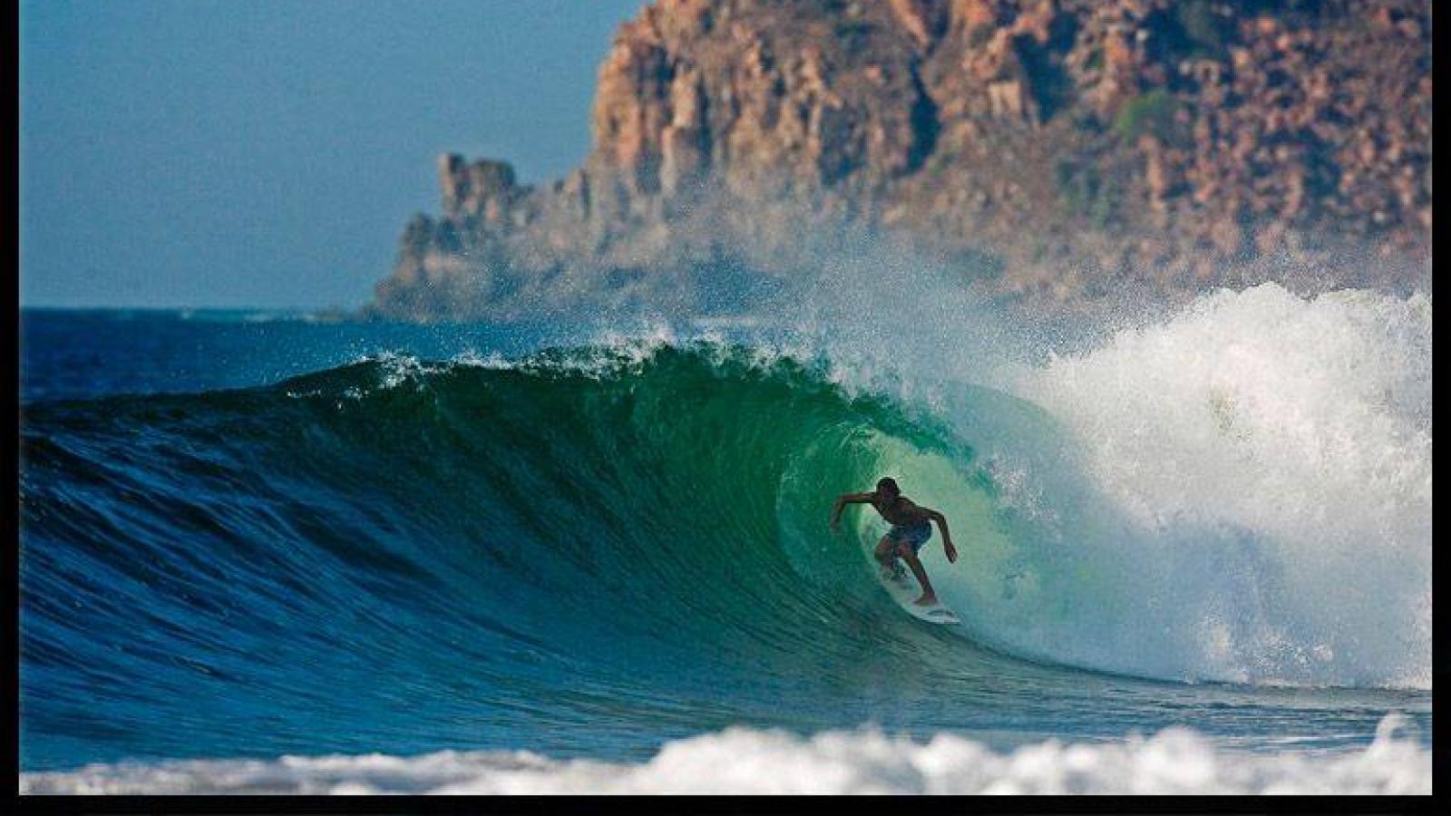 Surfer in Mexico