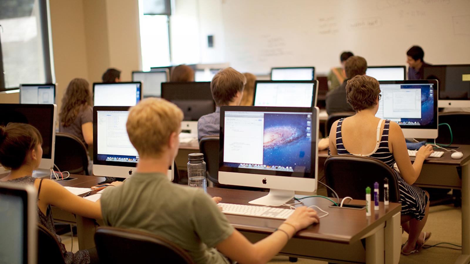 Intro to Computer Science is a popular class for majors and non-majors alike.