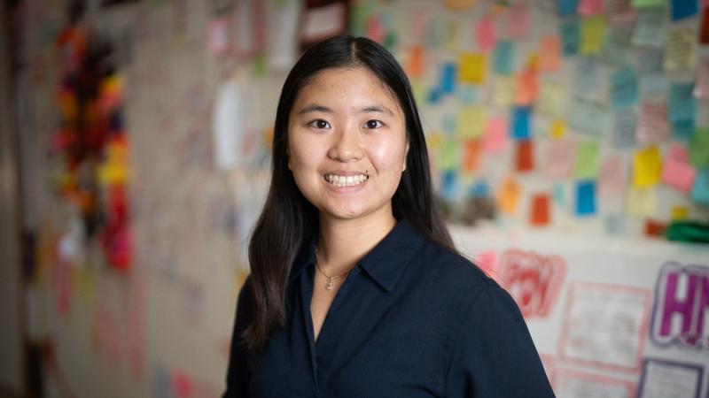 Serena Lin '25 at The Hive