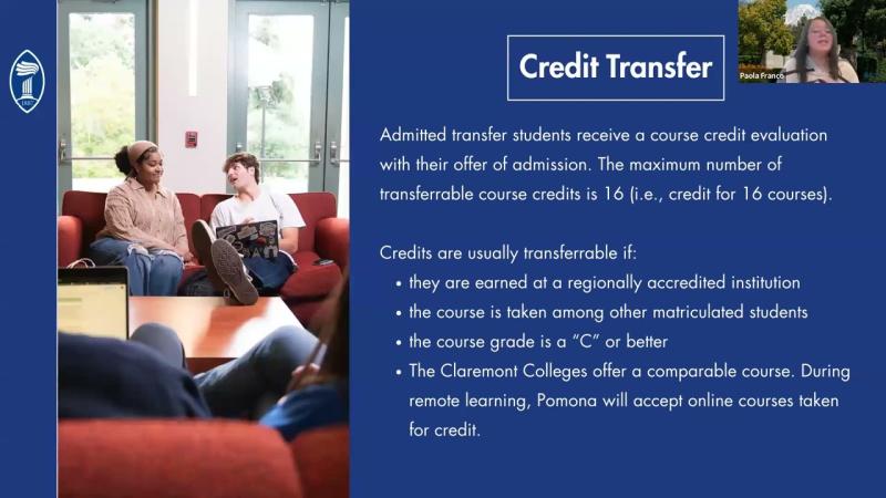 Applying to Pomona: Transfer Edition