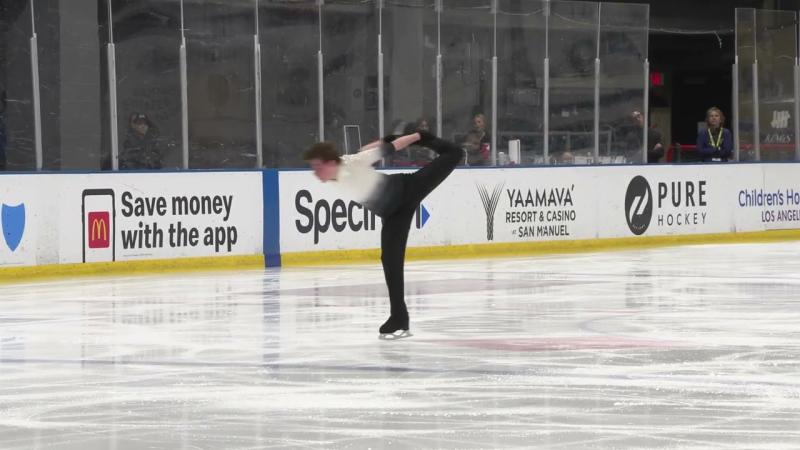 Jared Sedlis Short Program Clip at L.A.F.S.C's LA Autumn Classic