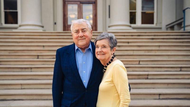 Florence and Paul Eckstein '62 Pledge $1.2 Million to Support Refugee Students