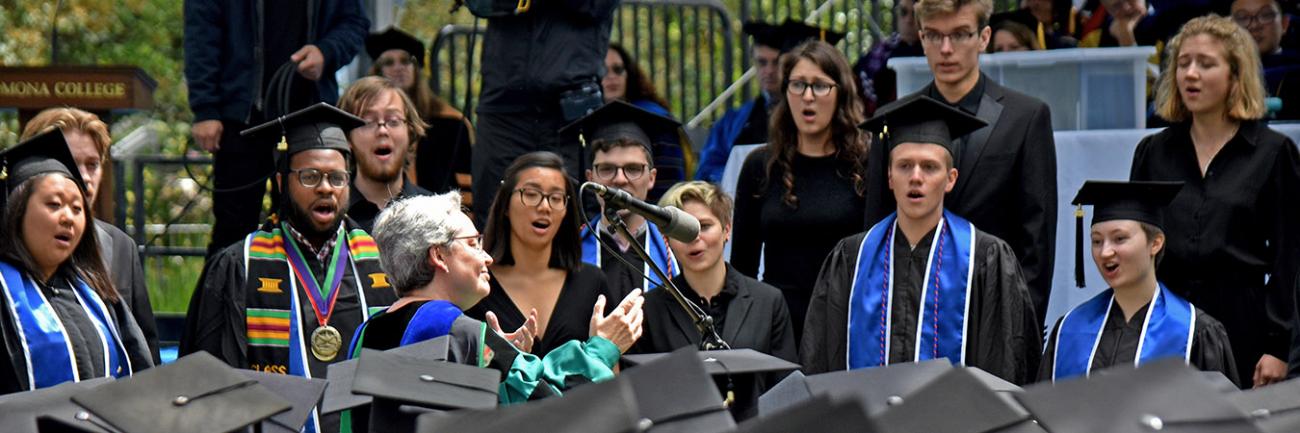 The Glee Club at Commencement