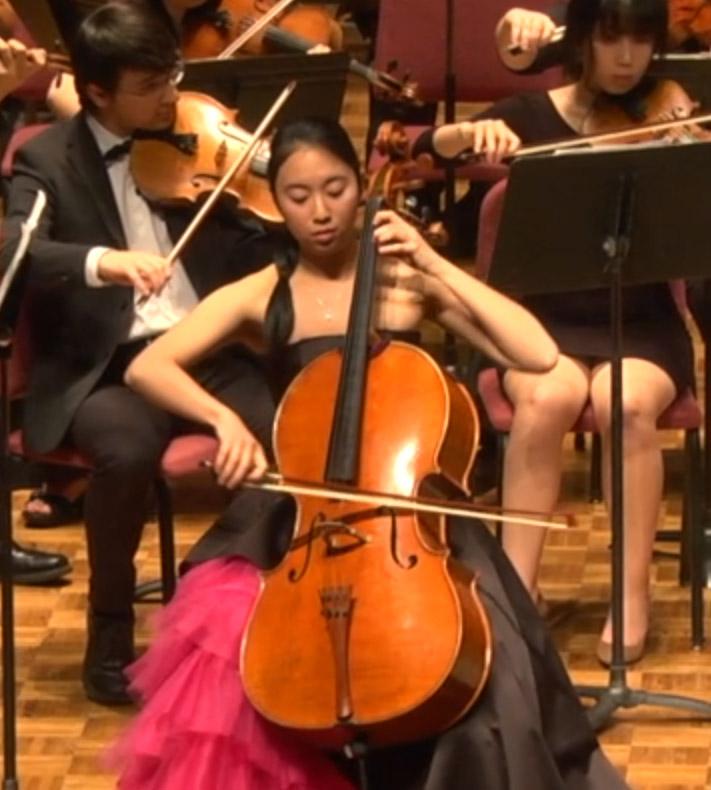 Katherine Tseung SCR ’19, winner of the 2016 PCO Concerto Competition