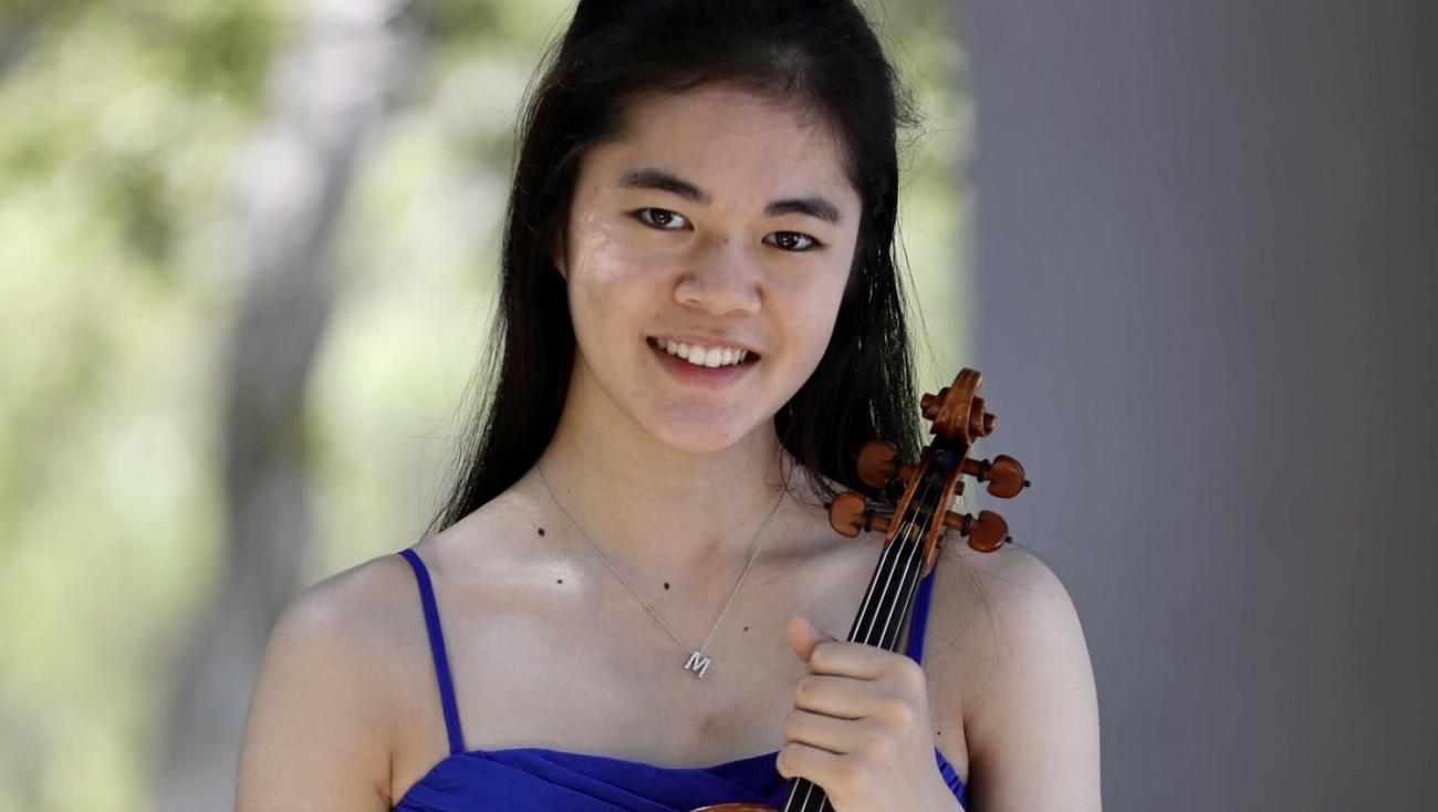 violinist megan chang 2021 concerto comeptition winner
