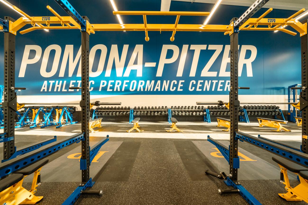 Athletic Performance Center with equipment
