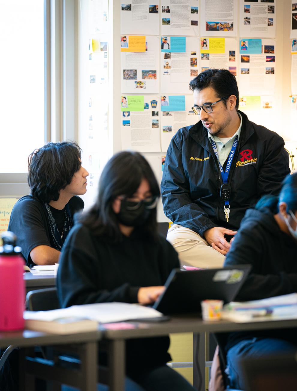 Jason Torres-Rangel teaching