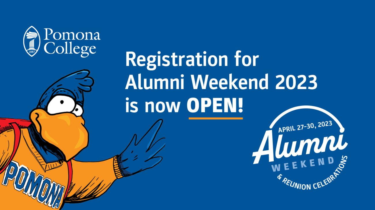 Registration for Alumni Weekend 2023 is open!