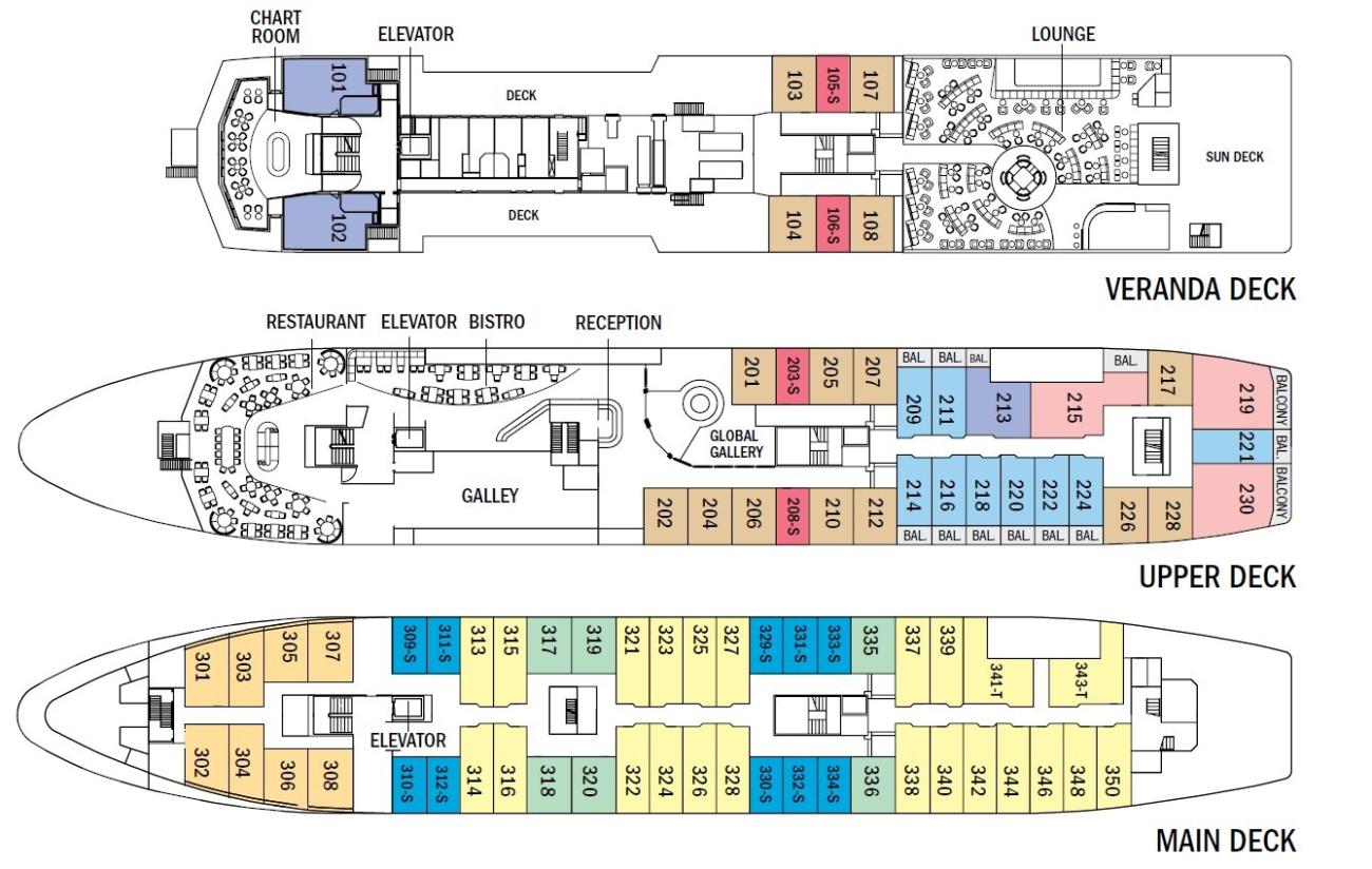 Ship Deck Plan