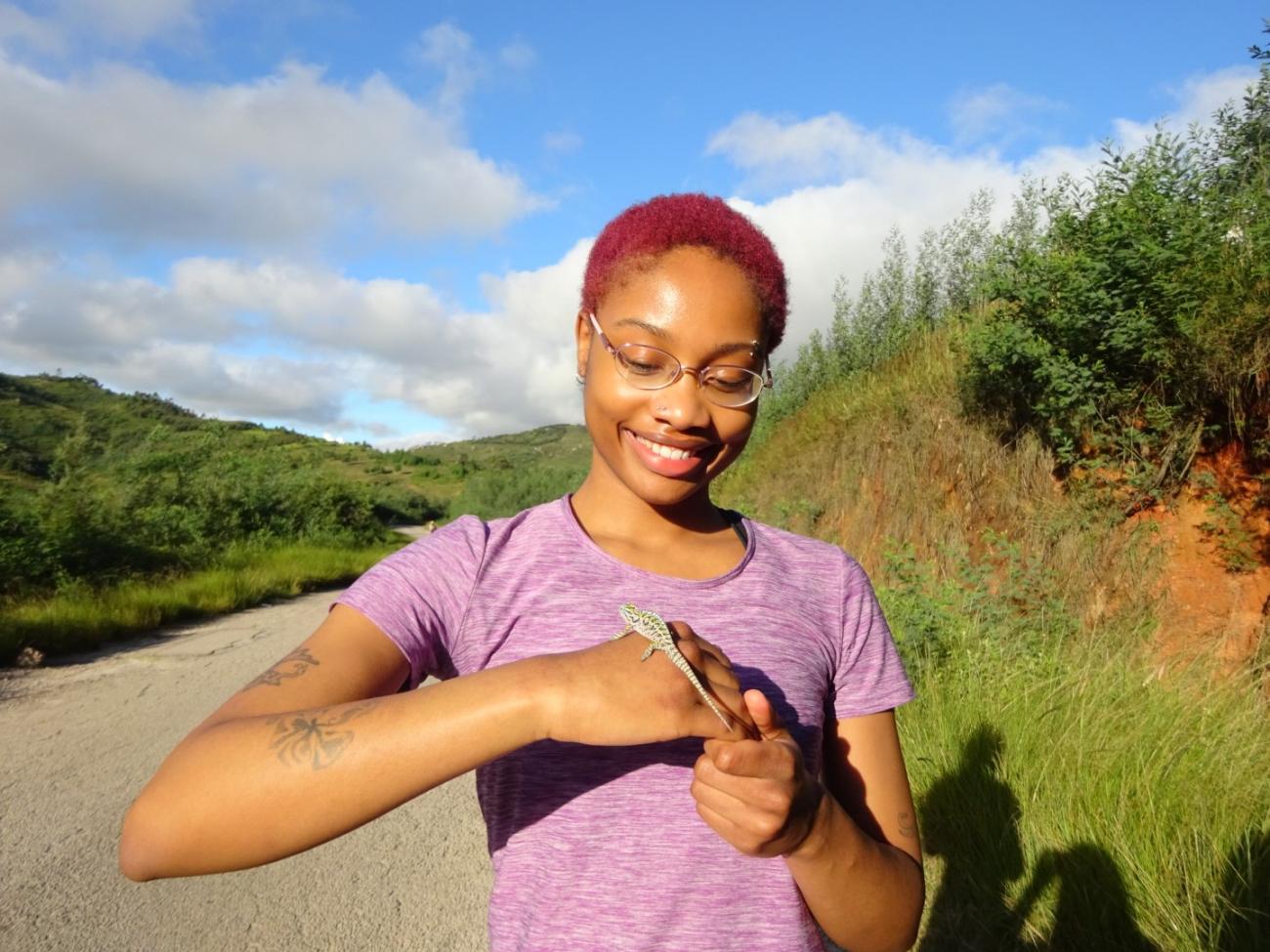 Mars Woodward '23 in Madagascar