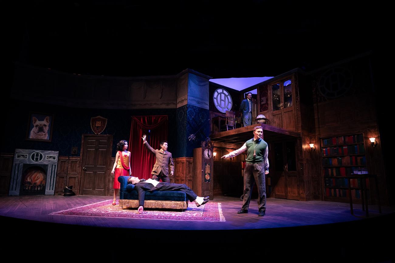 Scene from “The Play that Goes Wrong”