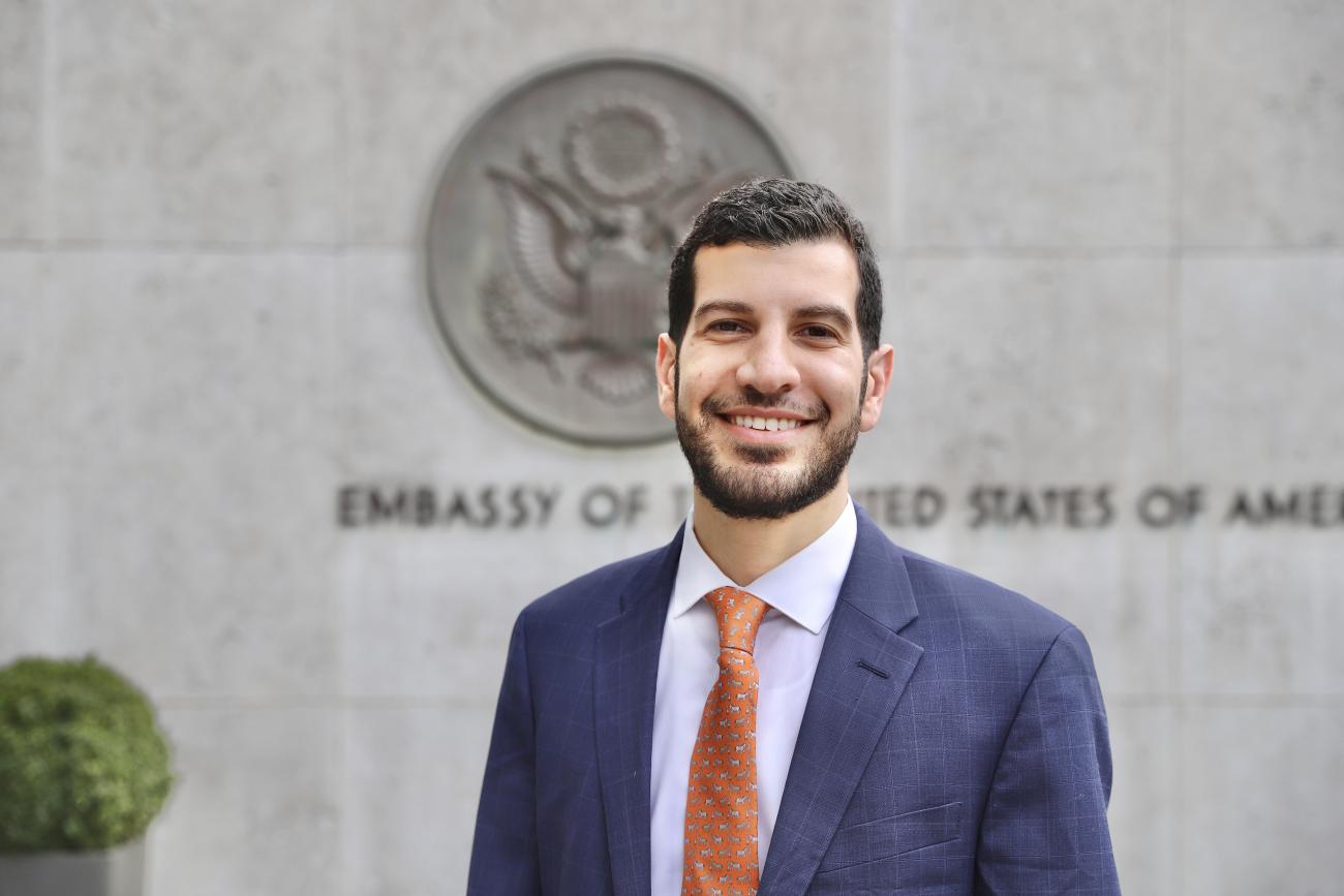 A portrait of Leyth Swidan '16