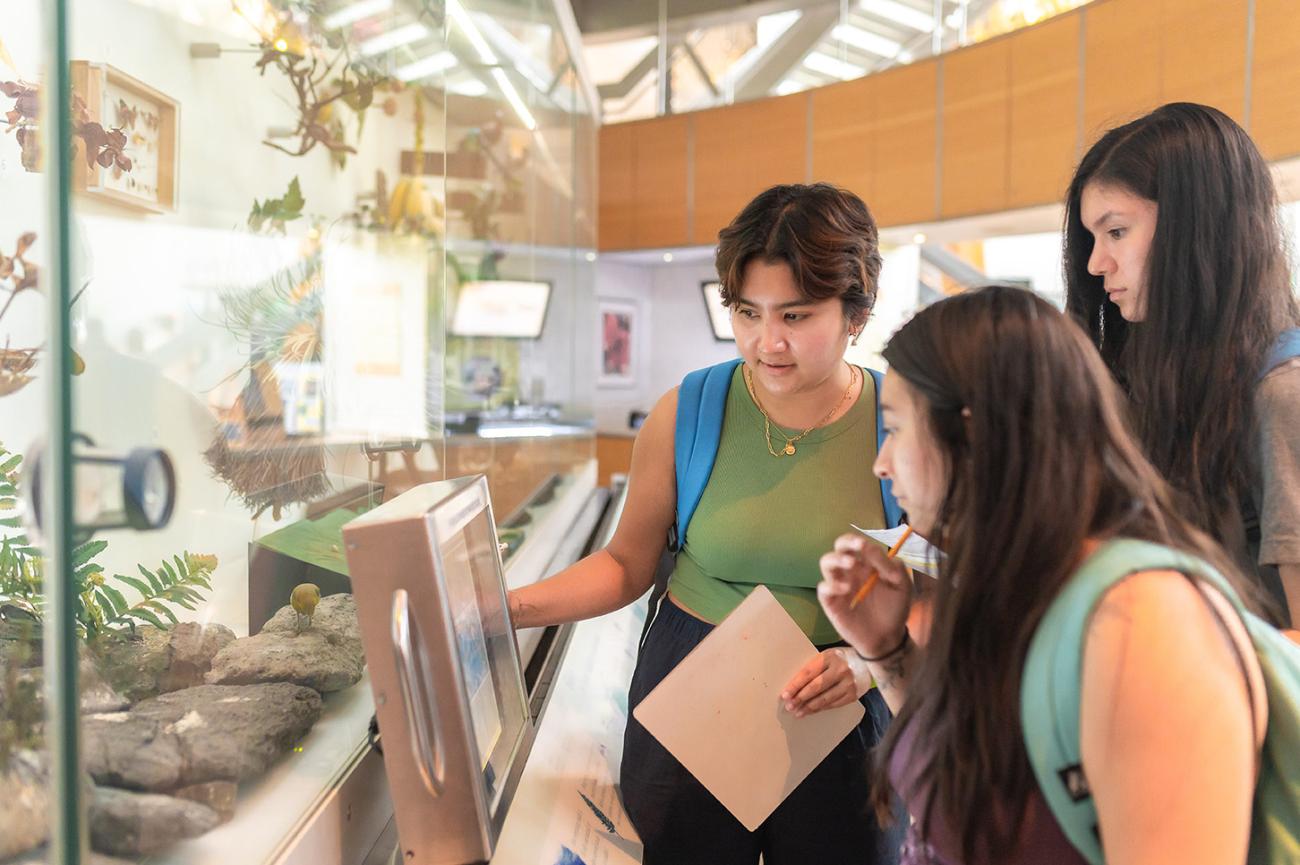 Students visit Hawaii’s Bishop Museum