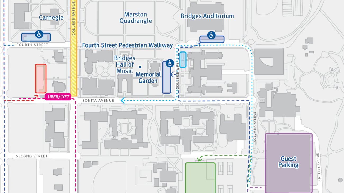 Commencement Downloadable Map