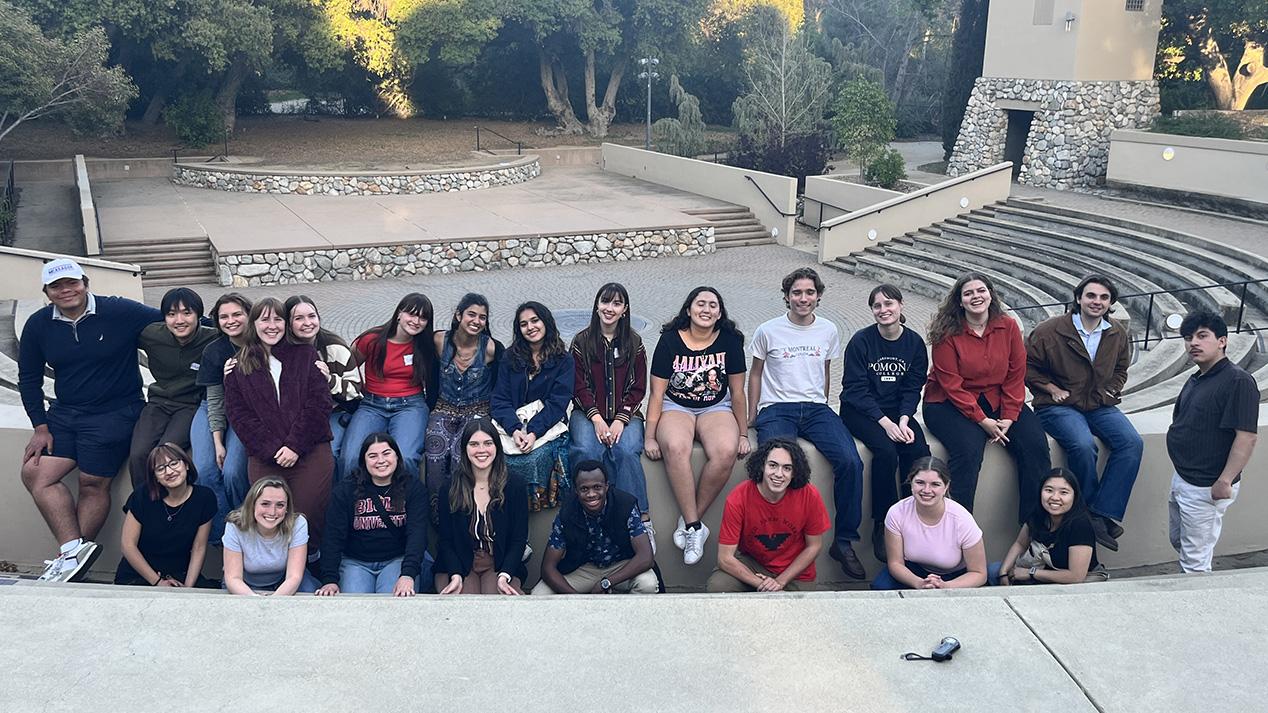 Bridging the Gap students at Sontag Greek Theatre