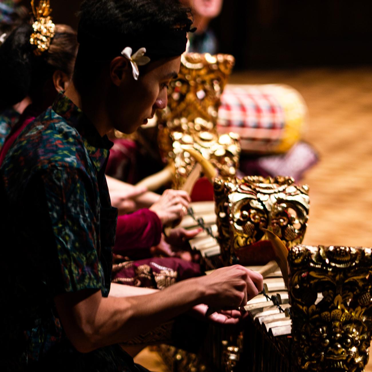 Balinese gamelan performance