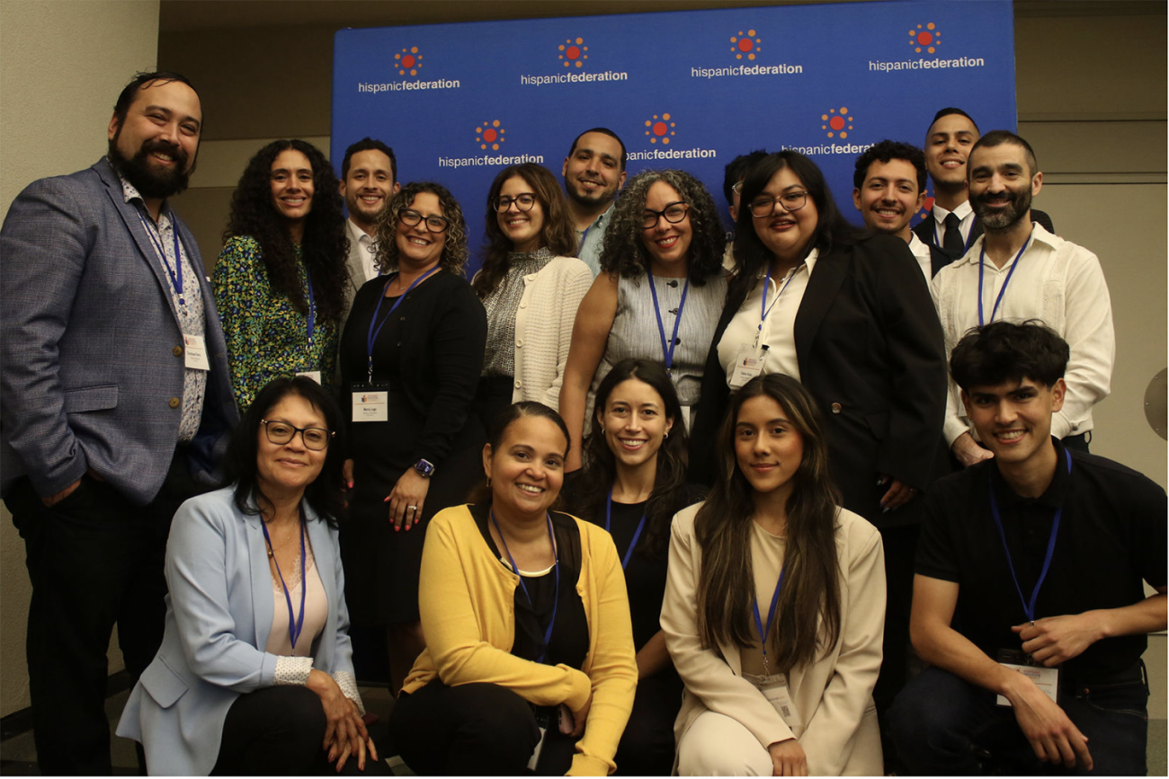 Stephanie Granobles and the Hispanic Federation HQ team