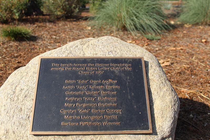 Plaque of the Round Robin Circle in Marston Quad
