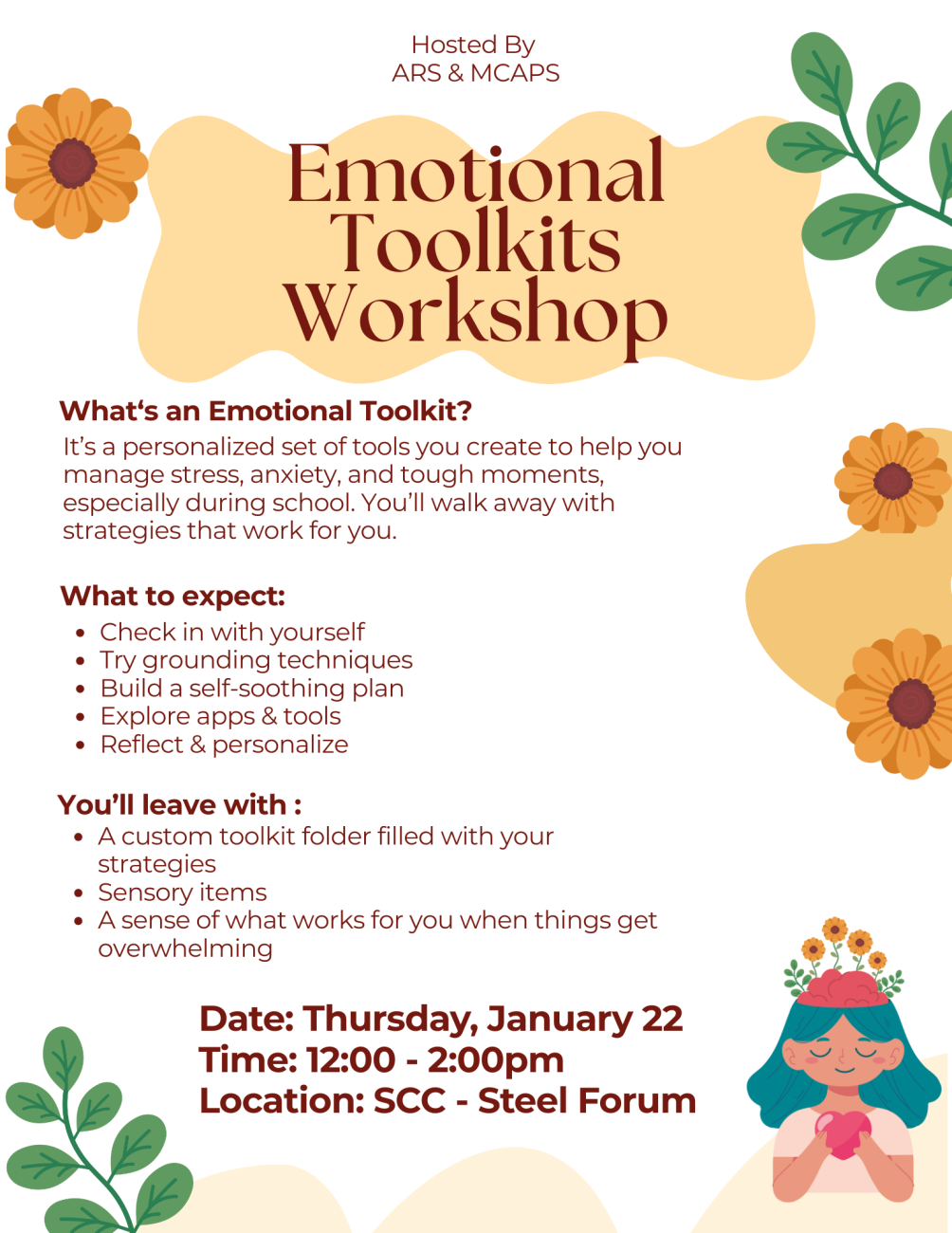 Emotional Toolkits Workshop Poster
