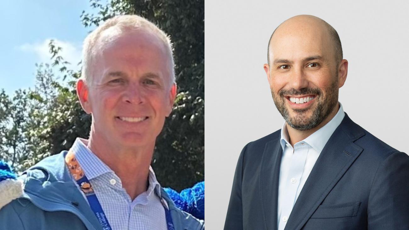 Todd Russo and Bill Riley headshots