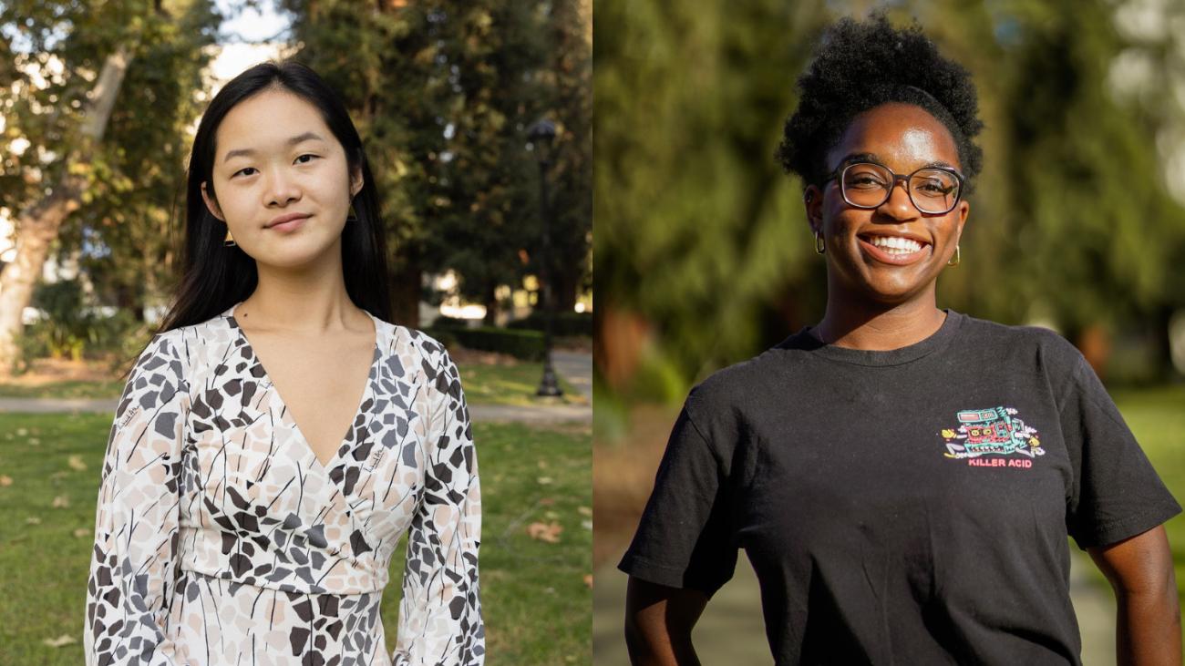 Grace Zheng and Corinne BlaIse Headshots