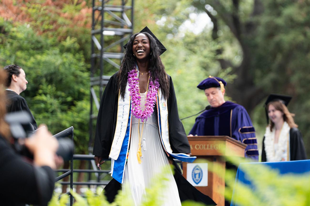 Senior Class President Marilyne Makendi ’26 