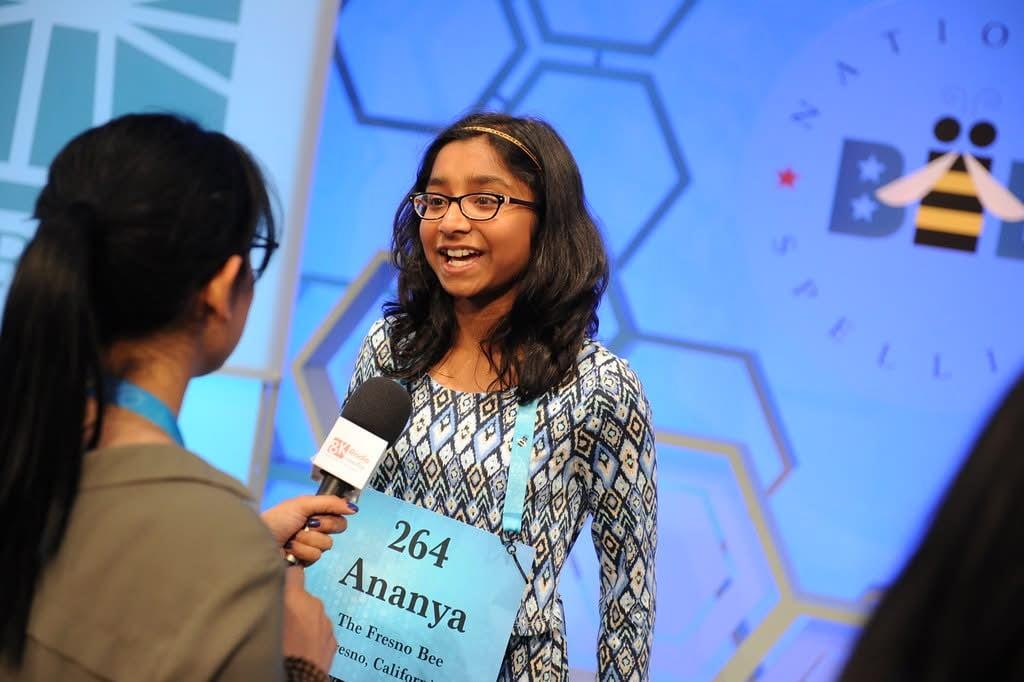 Student is interviewed