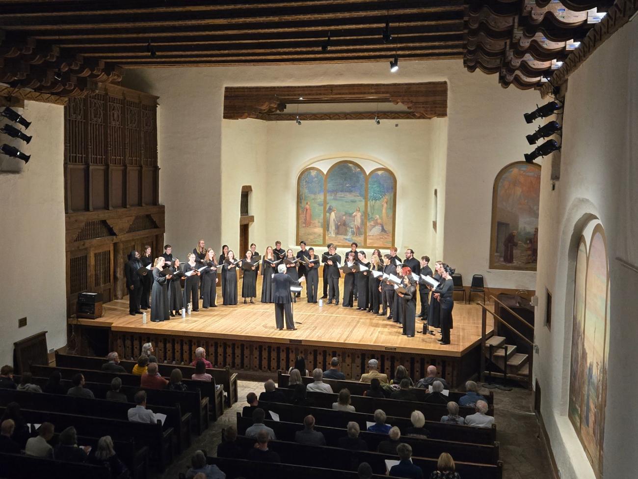 Glee Club performs at New Mexico Museum of Art