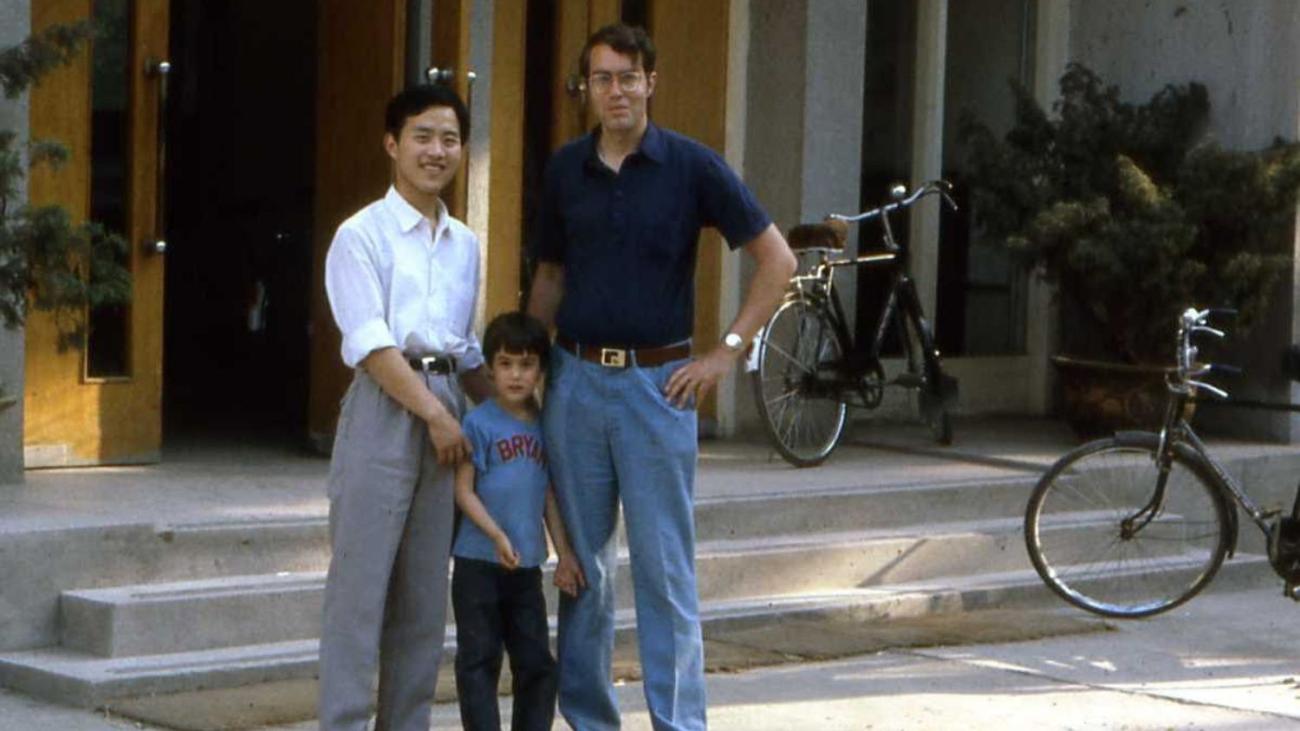 Professor David Elliott in Nanjing