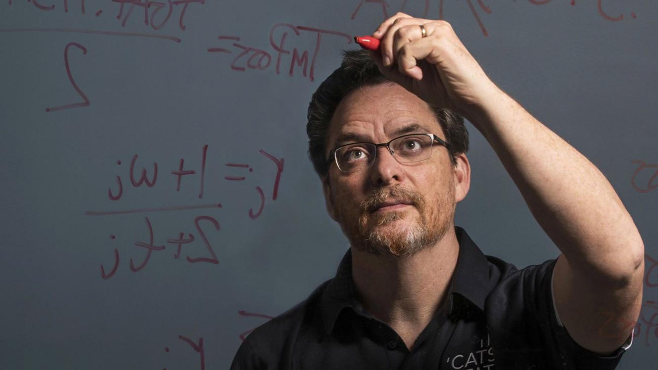 Tim Chartier writing math