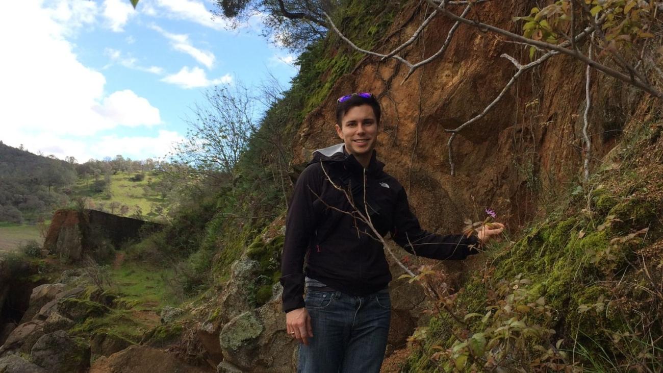 Meher in the wilderness.