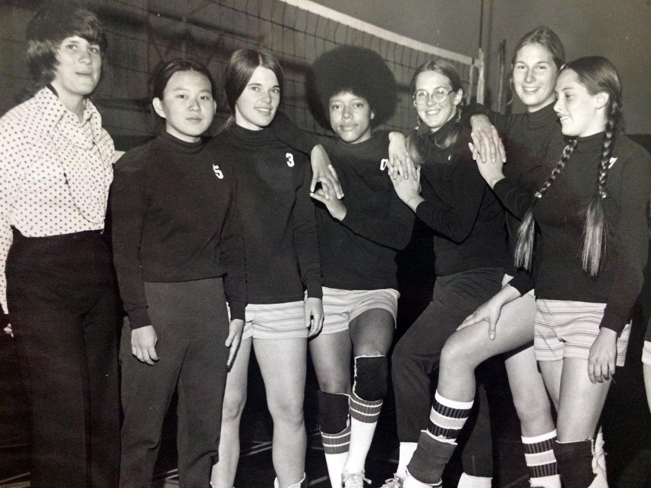 Onetta Brooks with team