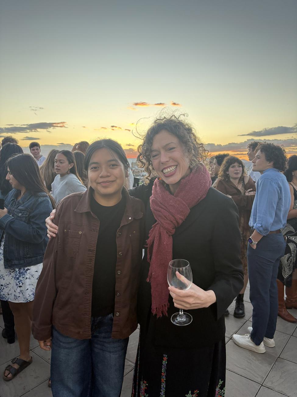 Melisa Perez and Isabel Daza