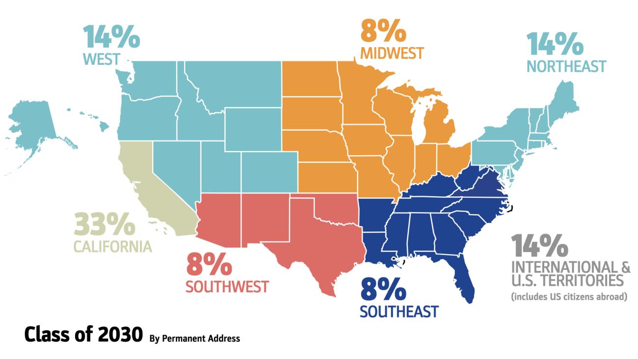 A map of the United States
