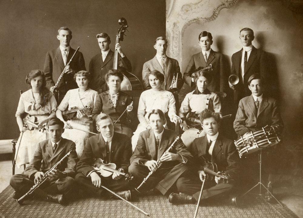 Pomona College Orchestra circa 1917