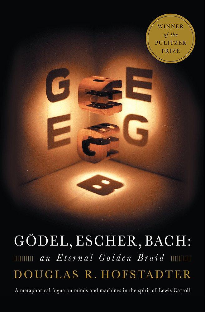 Book cover of Godel, Escher and Bach