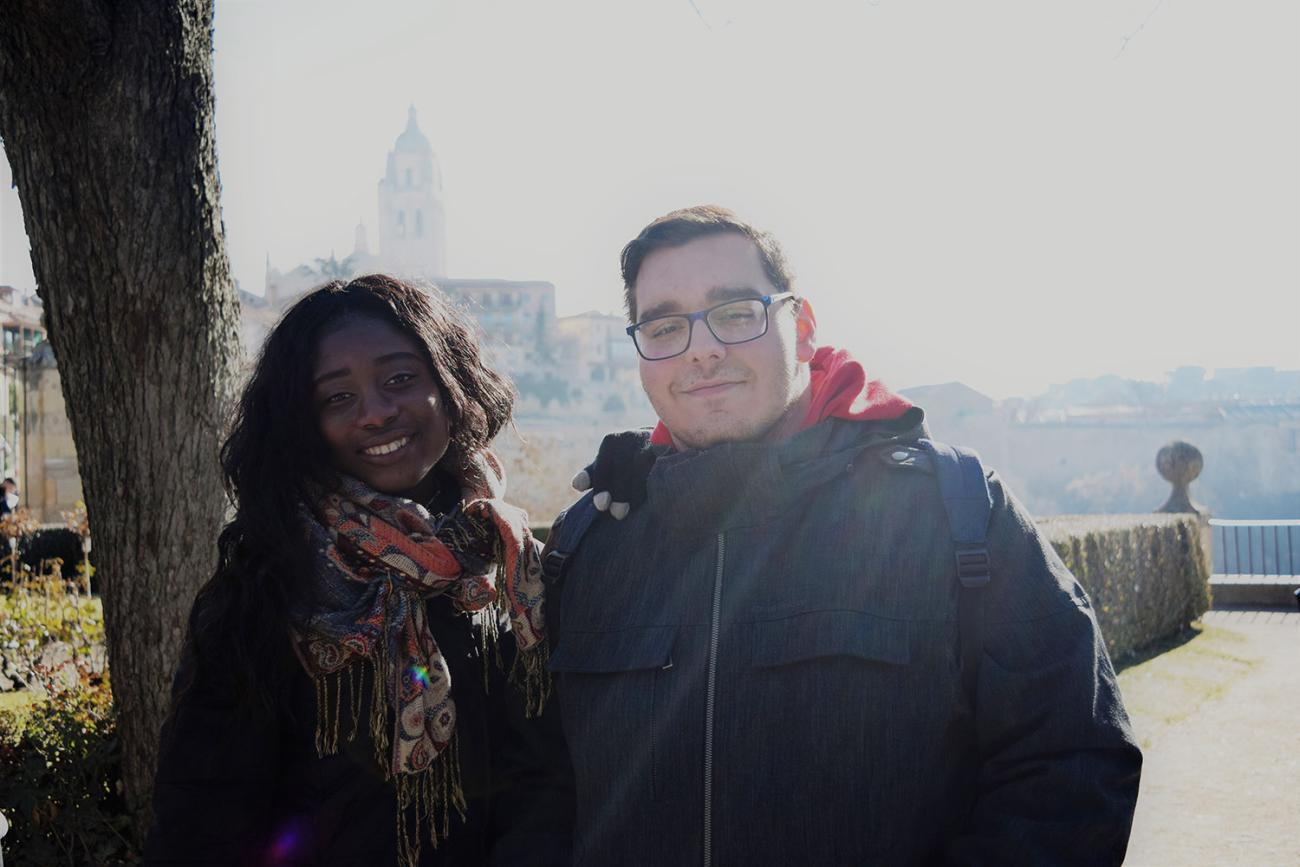 Maabena Jessica Debrah at the University of Salamanca