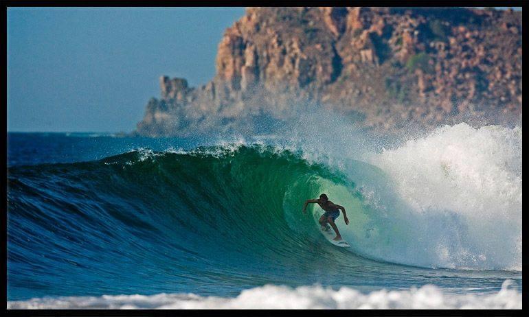 Surfer in Mexico