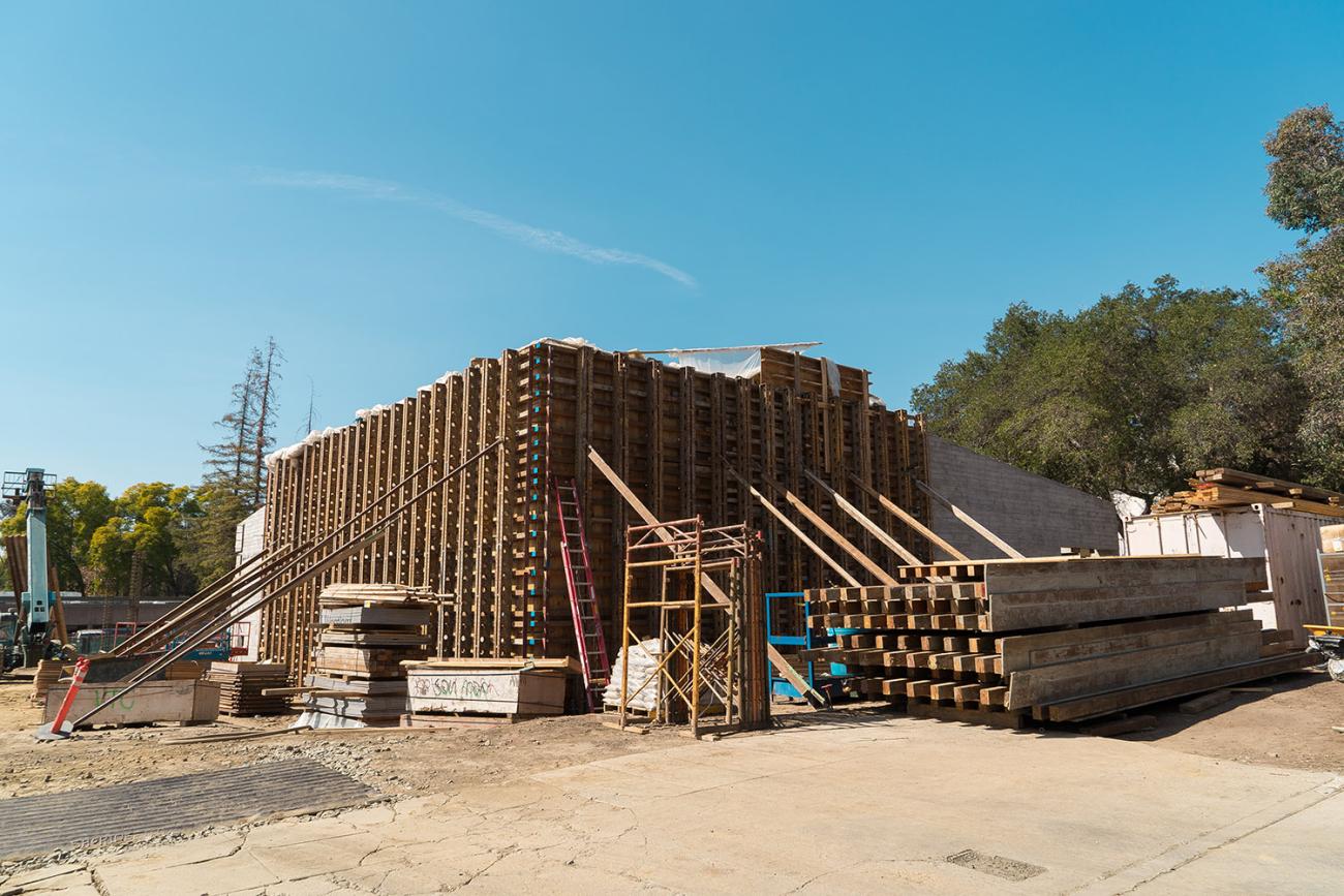 museum building being built