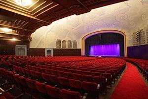 The interior of Bridges Auditorium