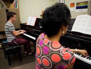 Piano lesson